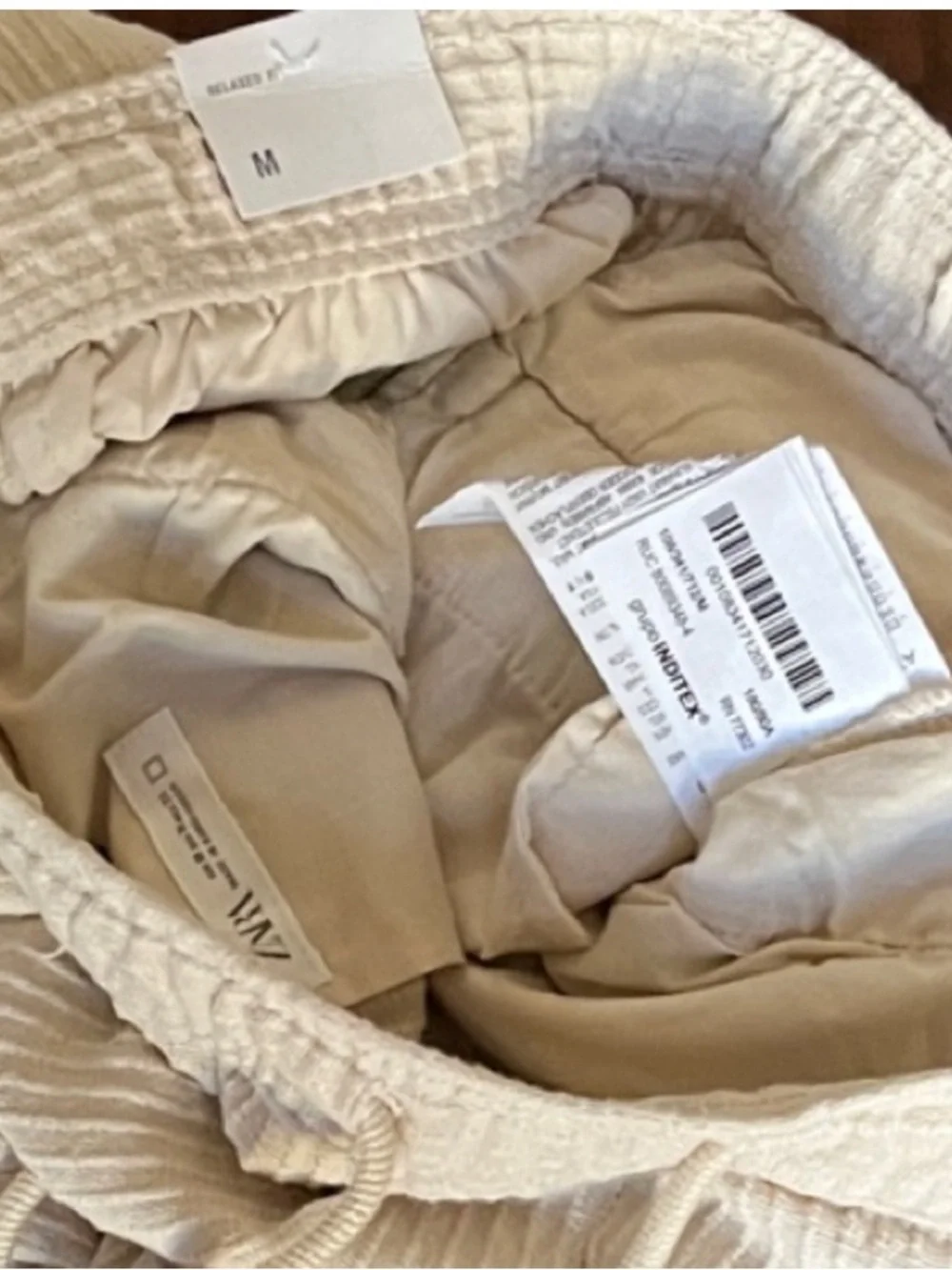 Zara relaxed fit pants